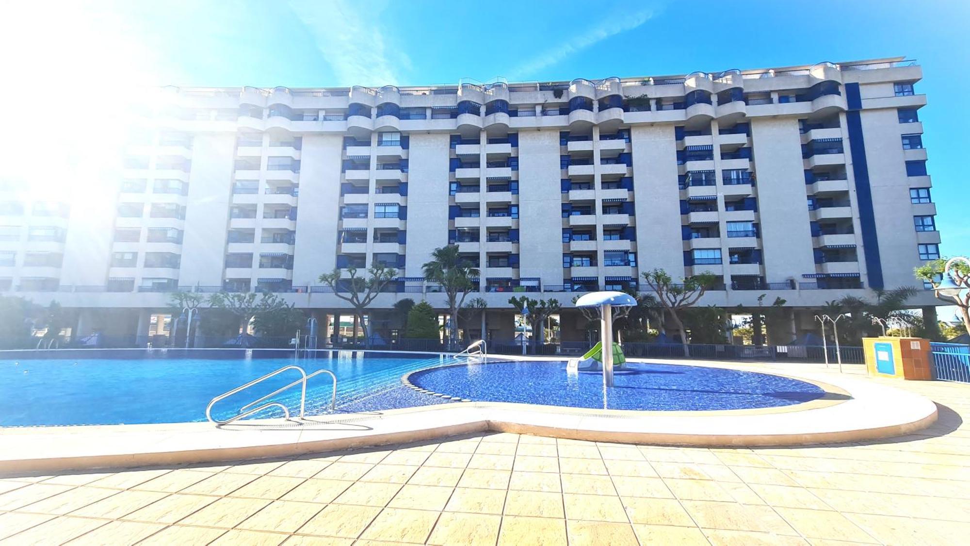 Beach Valencia Luxury D15-9 Apartment With Terrace And Sea Views With Two Rooms Valência Exterior foto