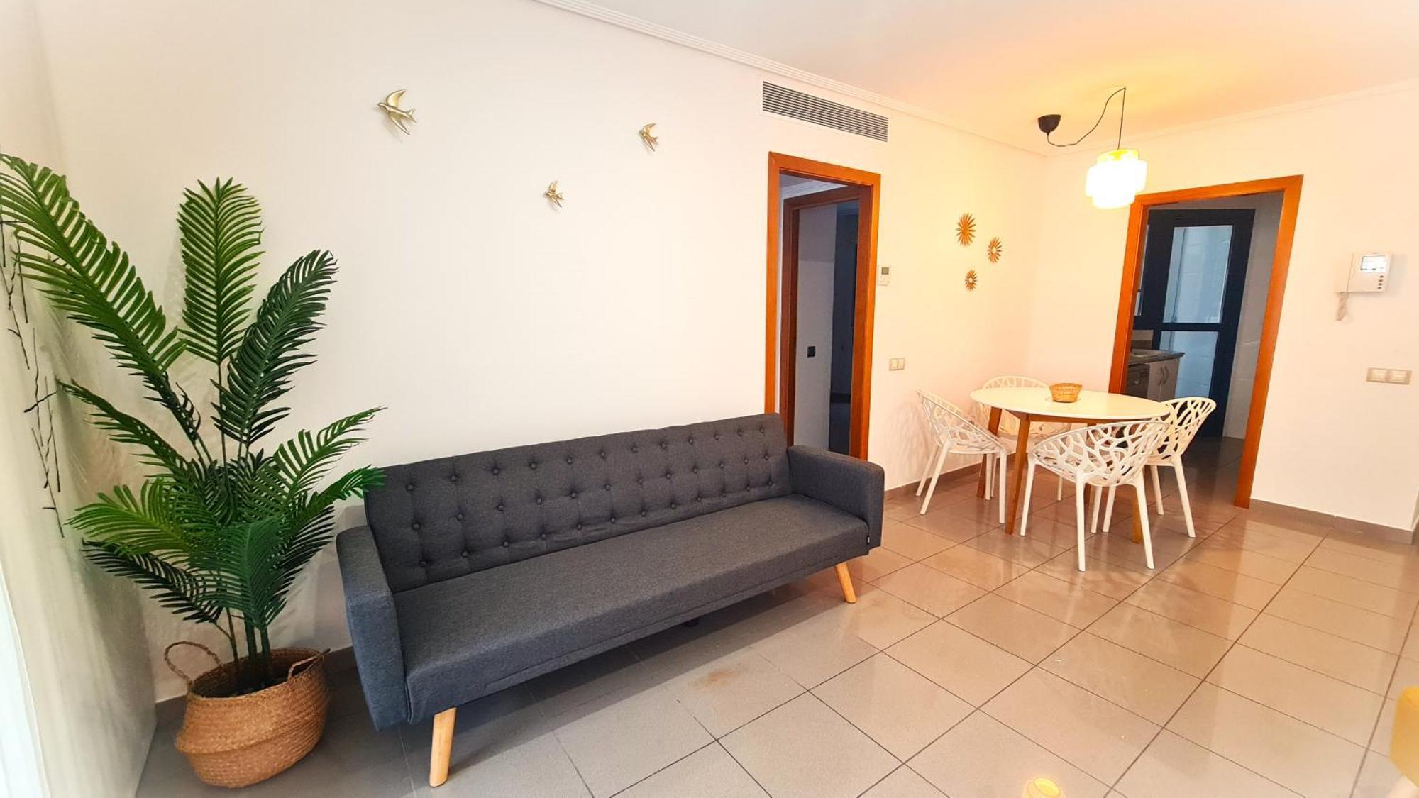 Beach Valencia Luxury D15-9 Apartment With Terrace And Sea Views With Two Rooms Valência Exterior foto