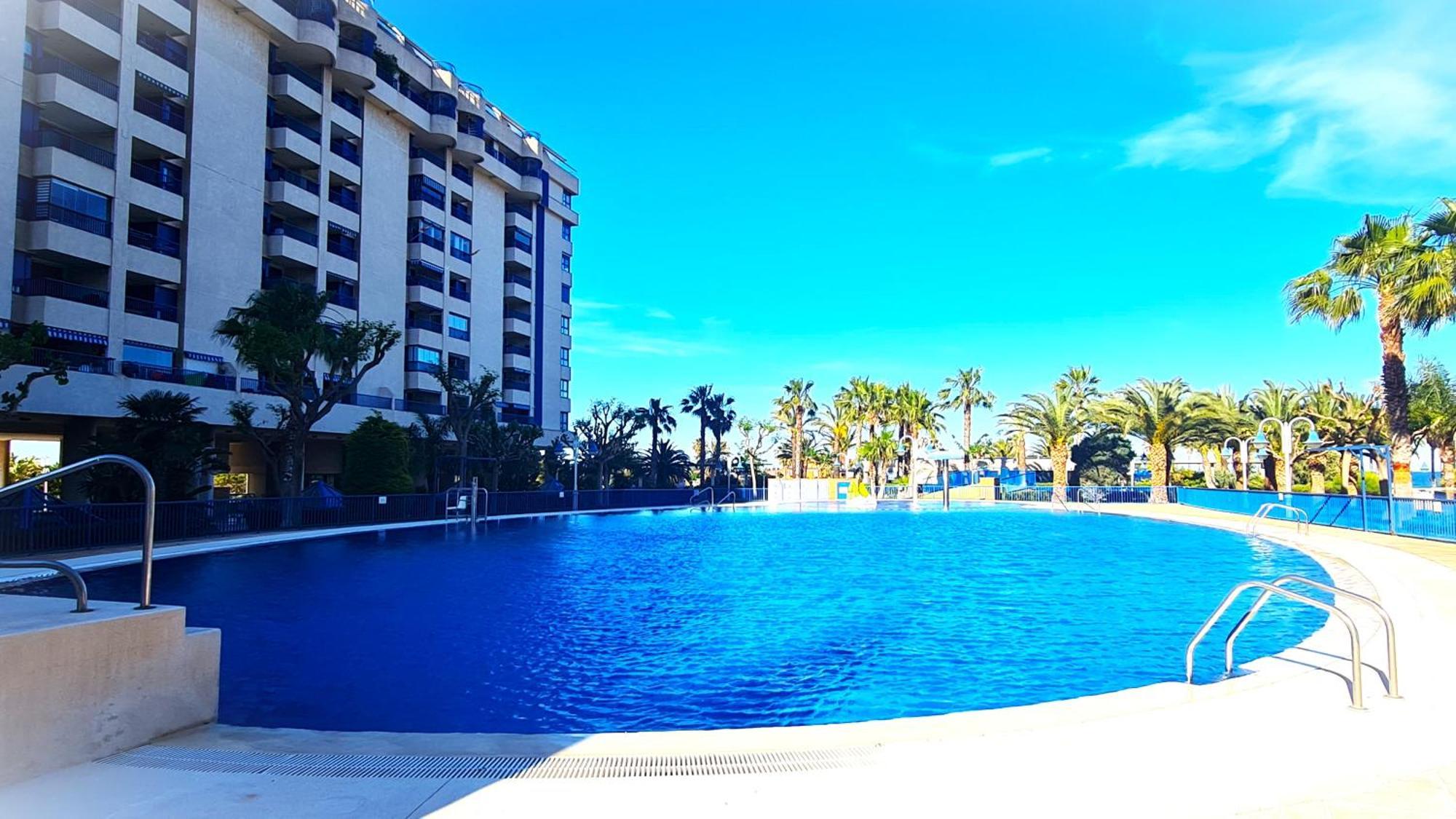 Beach Valencia Luxury D15-9 Apartment With Terrace And Sea Views With Two Rooms Valência Exterior foto