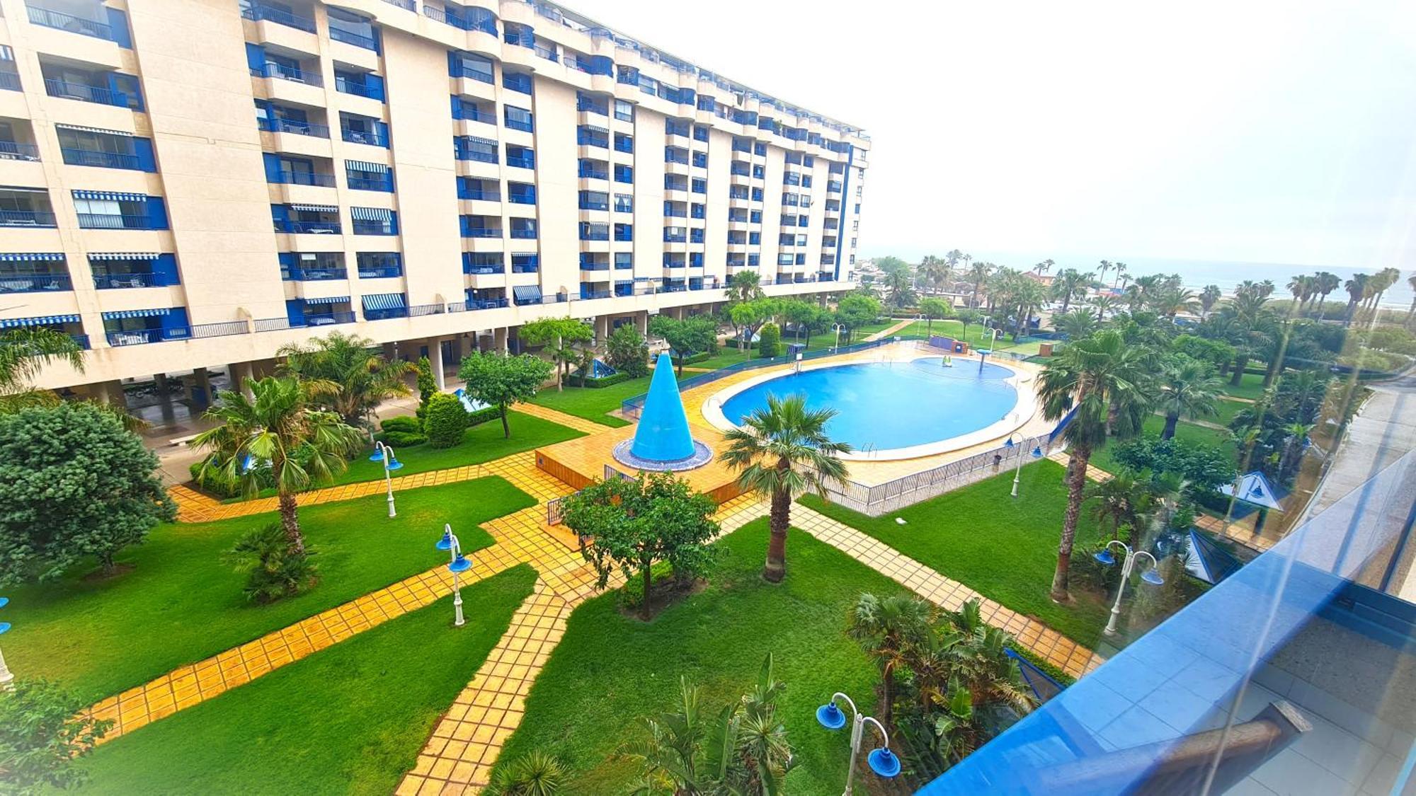 Beach Valencia Luxury D15-9 Apartment With Terrace And Sea Views With Two Rooms Valência Exterior foto